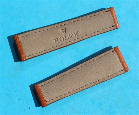 rolex bracelet leather|authentic Rolex bracelet.